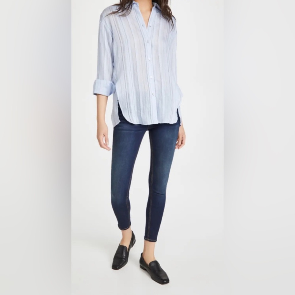 Rag & Bone Cate Mid Rise ankle skinny jean